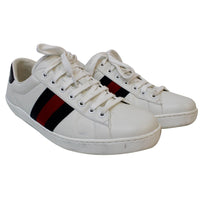 GUCCI Ace Low Top Sneakers White 386750 US 8.5