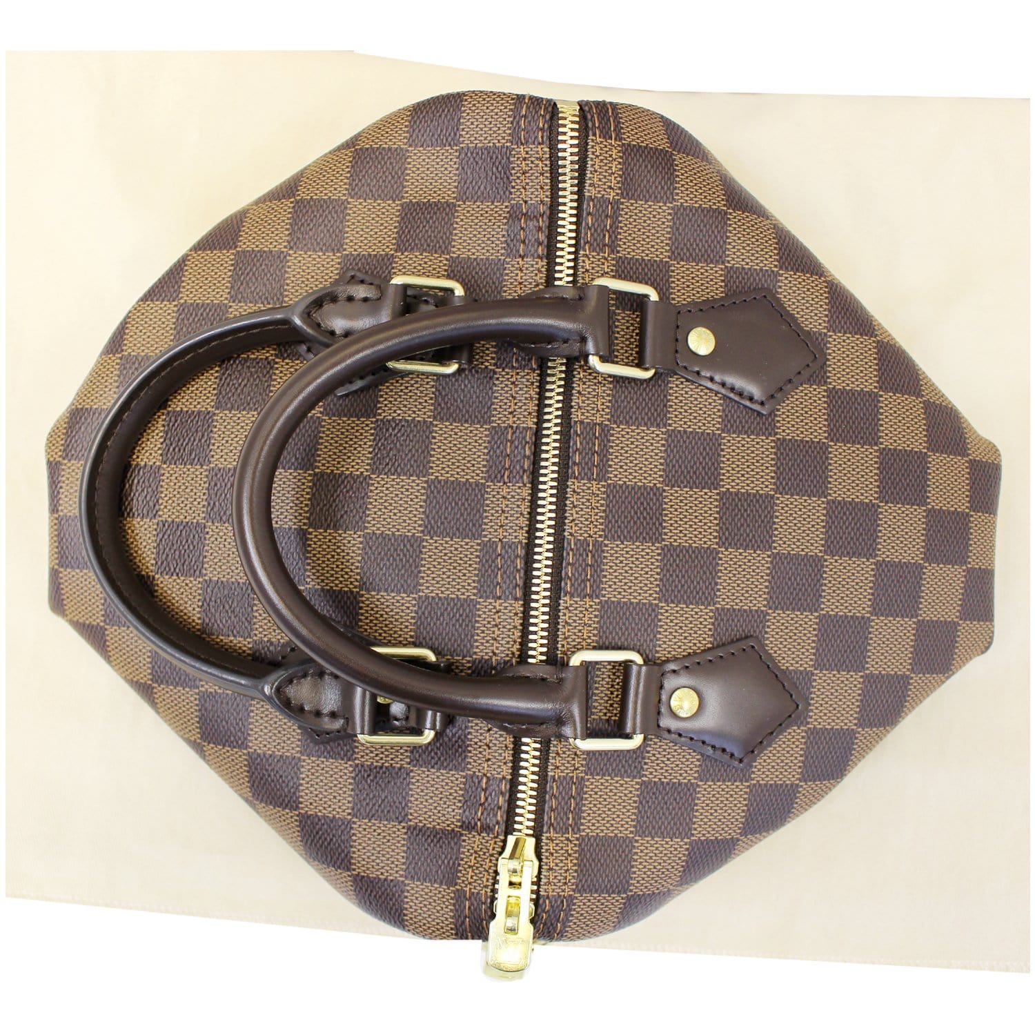 used Louis Vuitton Damier Ebene Speedy 25 Bandouliere Handbags