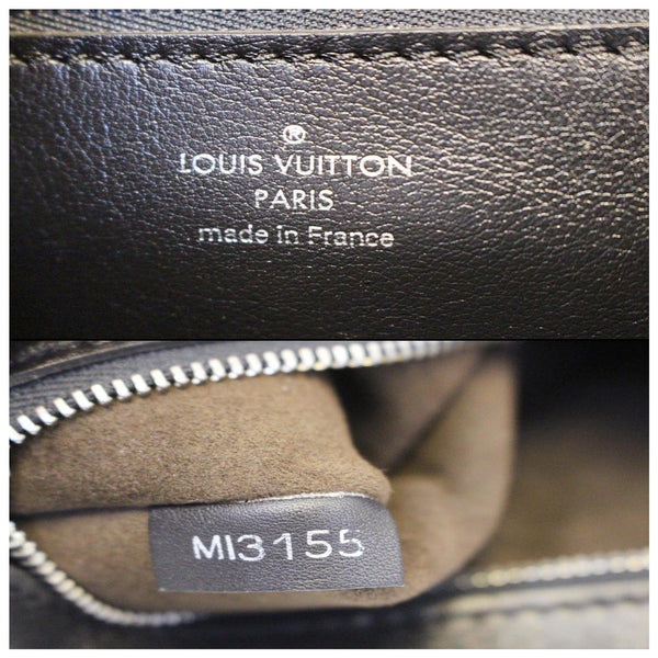 Lv logo Louis Vuitton Garance Leather Calfskin Bag