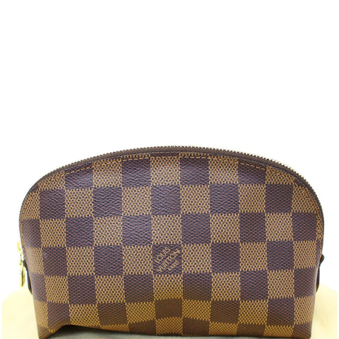 LOUIS VUITTON Damier Ebene Pochette Cosmetic Pouch