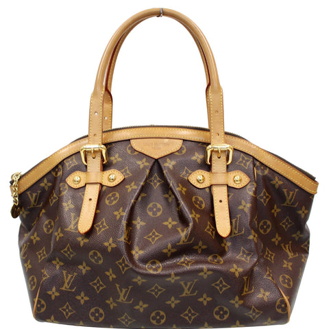 LOUIS VUITTON Tivoli GM Monogram Canvas Shoulder Bag Brown