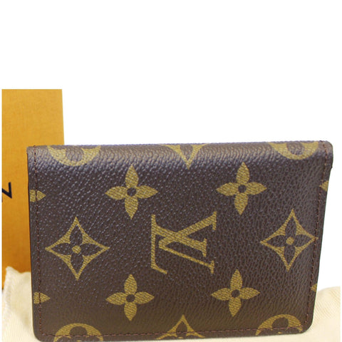 Louis Vuitton Organizer Card Case Holder Monogram Canvas Wallet