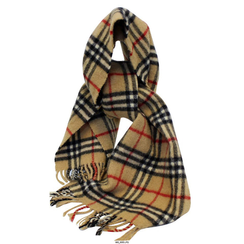 Burberry Nova Check Lambswool Scarf