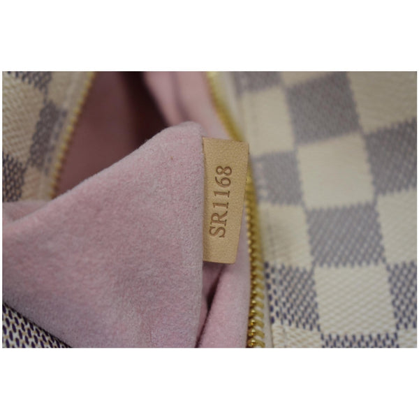 LOUIS VUITTON Sperone Damier Azur Backpack Bag White