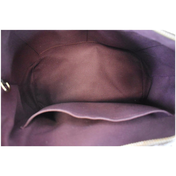 LOUIS VUITTON Iena PM Damier Ebene Shoulder Bag Brown