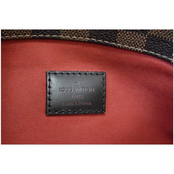 LOUIS VUITTON Bloomsbury PM Damier Ebene Crossbody Bag Brown