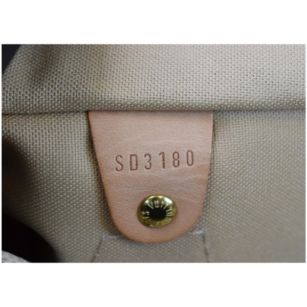 Louis Vuitton Speedy 25 Damier Azur Satchel Bag - lv bag code SD3180