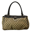 GUCCI D Ring GG Canvas Tote Bag Beige | D. Designer Handbags
