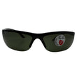 Ray-Ban Men Black Sunglasses Green Polarized Lens