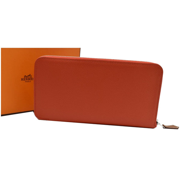 Hermes Silk'In Classique Epsom Leather Long Wallet - Buy