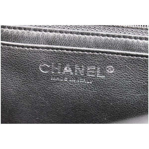 CHANEL Jumbo Classic Single Flap Caviar Leather Shoulder Bag Black