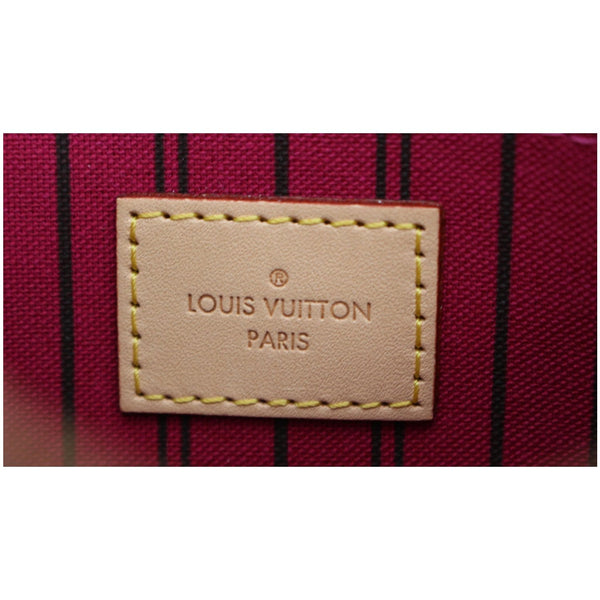 Louis Vuitton Neverfull MM Monogram Canvas Pochette Pouch _ PARIS
