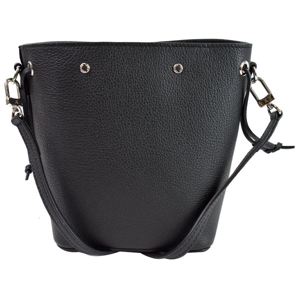Louis Vuitton Nano Lockme Bucket Calf Leather Bag backside