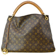 LOUIS VUITTON Artsy MM Monogram Canvas Hobo Bag Brown - sold