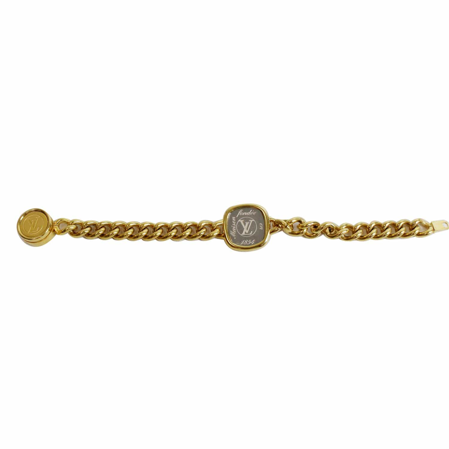 lv bracelet gold