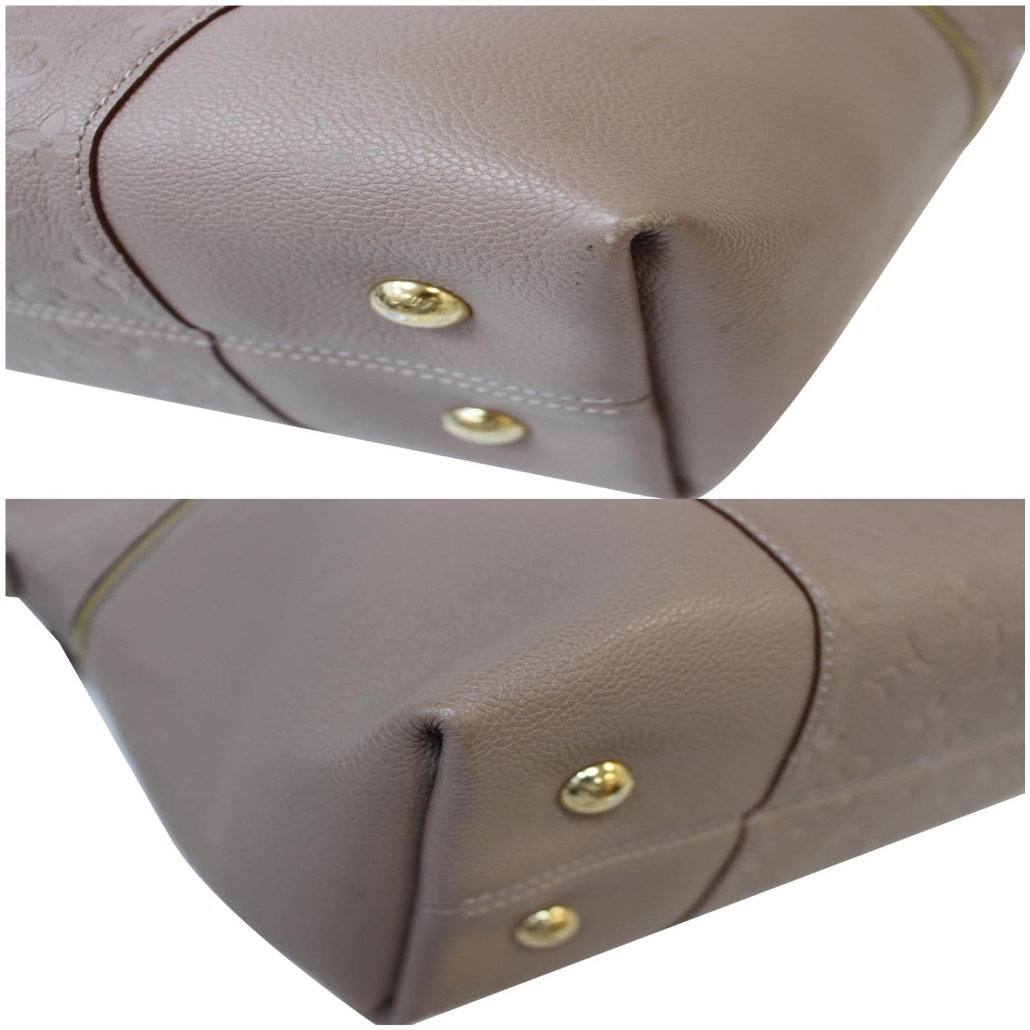 Louis Vuitton Melie Handbag Monogram Empreinte Leather Noir (M44014)