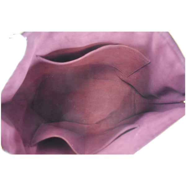 Louis Vuitton Belmont Shoulder Bag purple interior