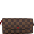 Louis Vuitton Emilie Damier Ebene Wallet Brown - DDH