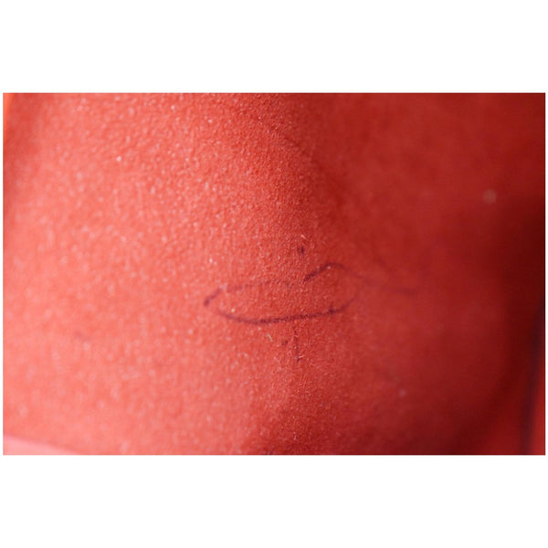 LOUIS VUITTON Neonoe Monogram Canvas Crossbody Bag Coquelicot