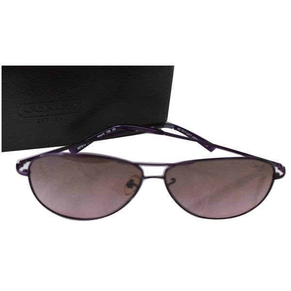 COACH HC 7017 L911 Juliana Sunglasses Purple - Last Call