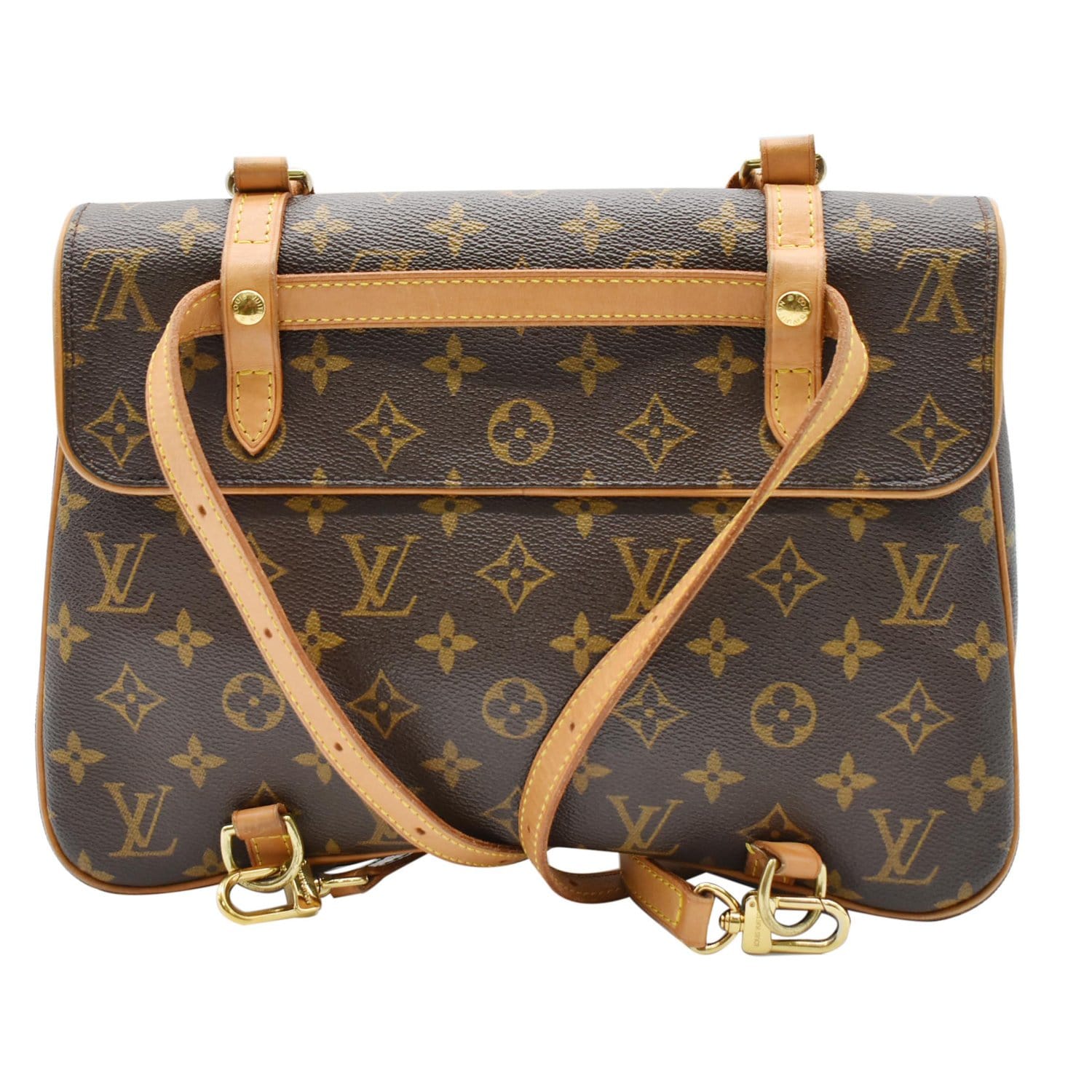 LOUIS VUITTON Marelle Shoulder Bag Monogram Leather Brown France