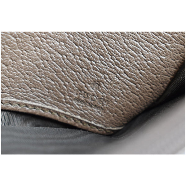 Gucci Ophidia GG Continental Supreme Canvas Wallet Beige 523153