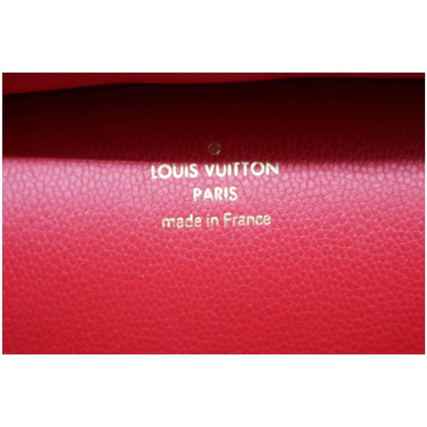 LOUIS VUITTON Florine Monogram Canvas Shoulder Bag Red