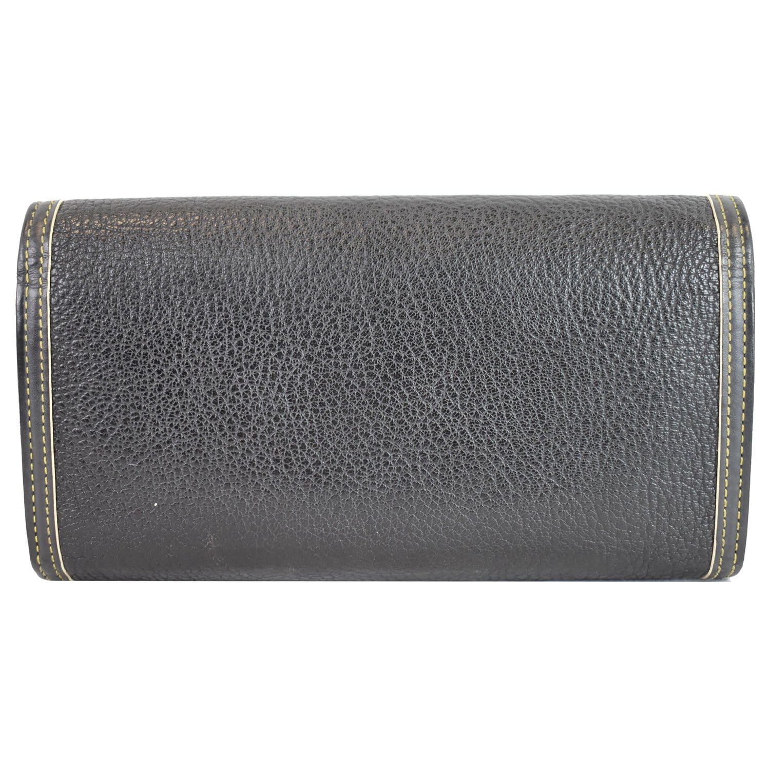 Louis Vuitton Ivory Suhali Leather Le somptueux Compact Portefeuille Wallet 858060