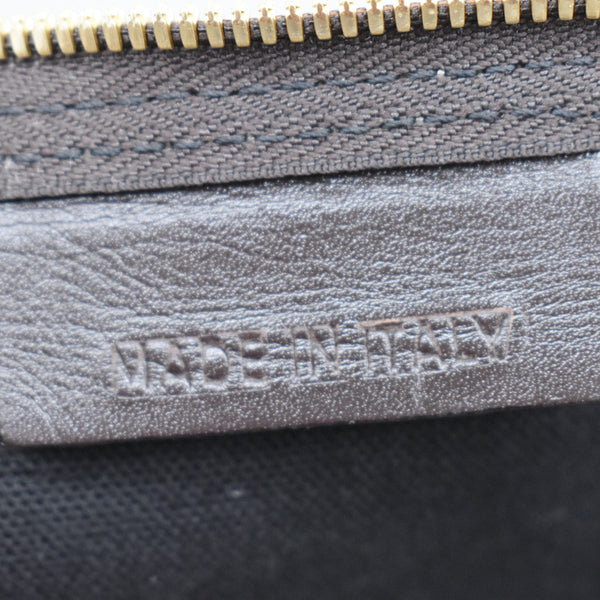 Burberry Haymarket Check Coated Canvas Travel Bag Beige