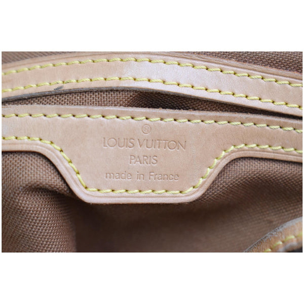 LOUIS VUITTON Montsouris GM Monogram Canvas Backpack Bag Brown