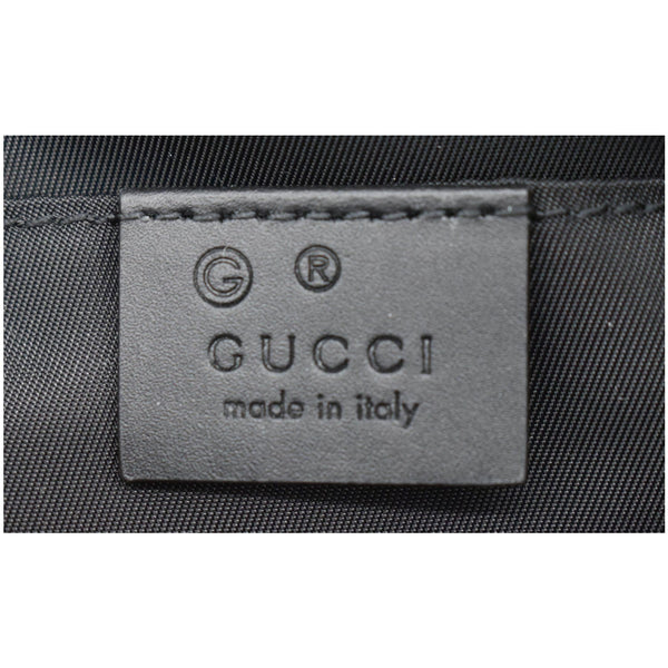 Gucci Web Monogram Canvas Slim Belt Bag - made in Italy