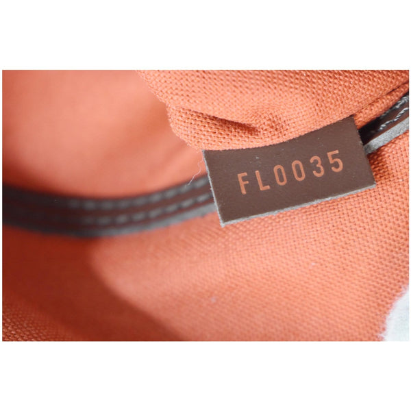 LOUIS VUITTON Alma PM Damier Ebene Satchel Bag Brown