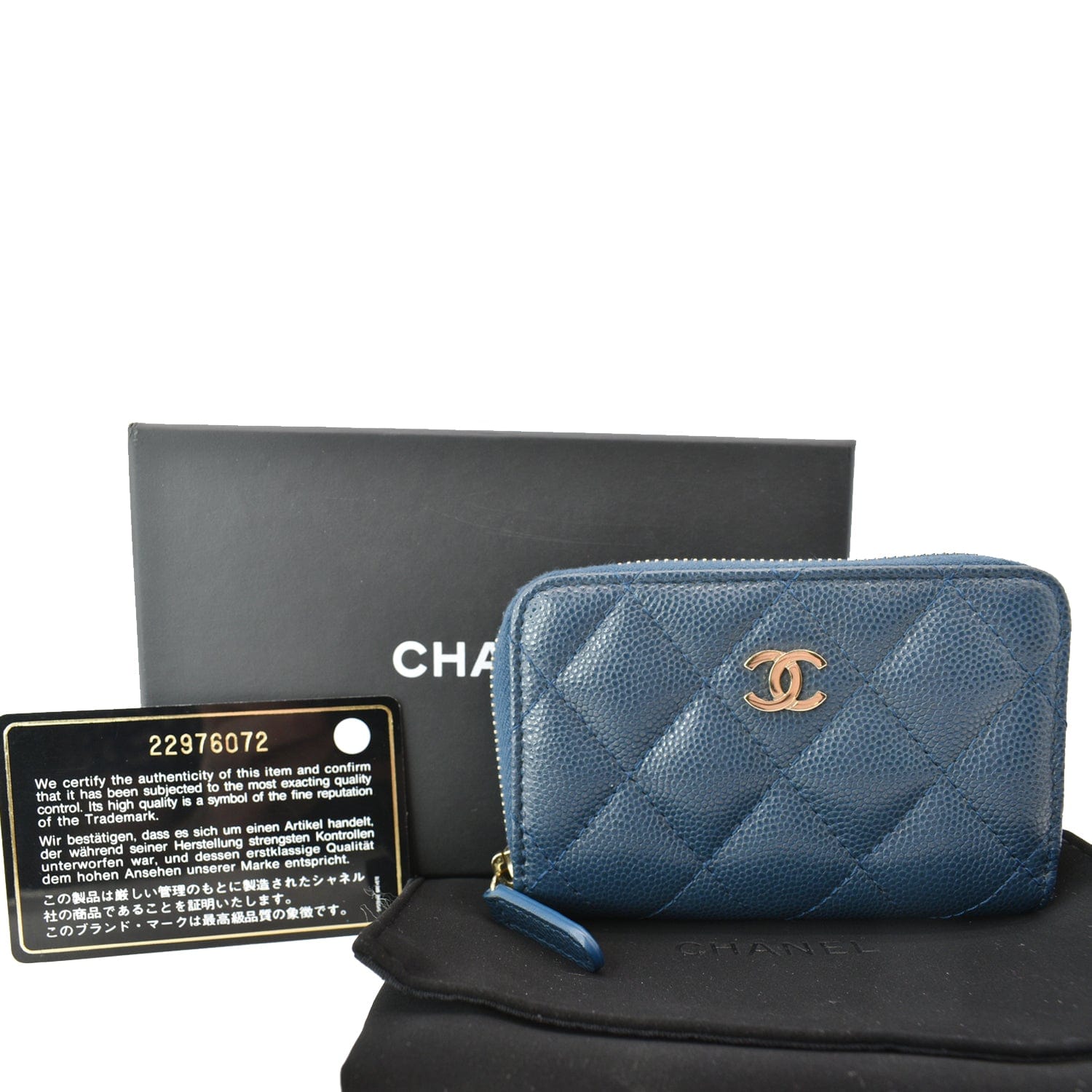 chanel women's wallet