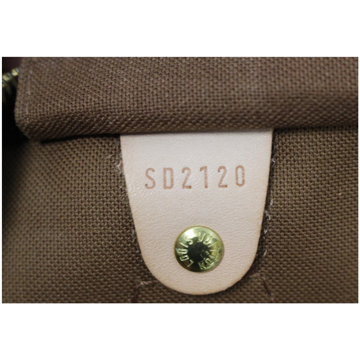 Louis Vuitton Womens Zip Top Monogram Coated Canvas Speedy 35 Handbag -  Shop Linda's Stuff