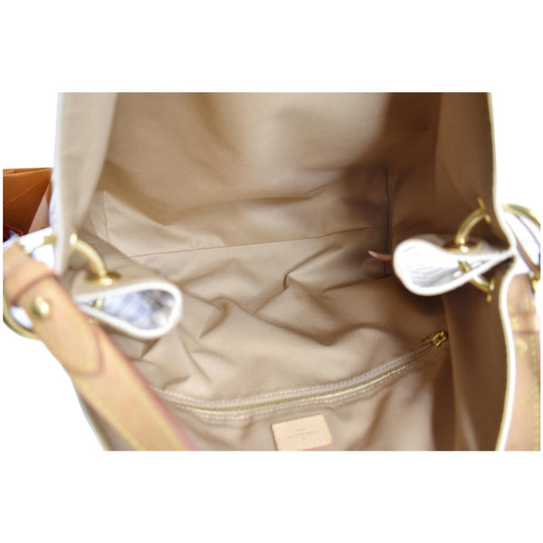 LOUIS VUITTON Graceful MM Damier Azur Shoulder Bag White