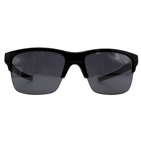 OAKLEY OO9316-03 Thinlink Polished Black Sunglasses Black Iridium Lens