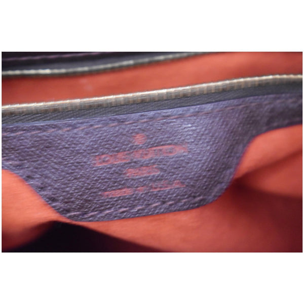 LOUIS VUITTON Marais Bucket Damier Ebene Shoulder Bag Brown