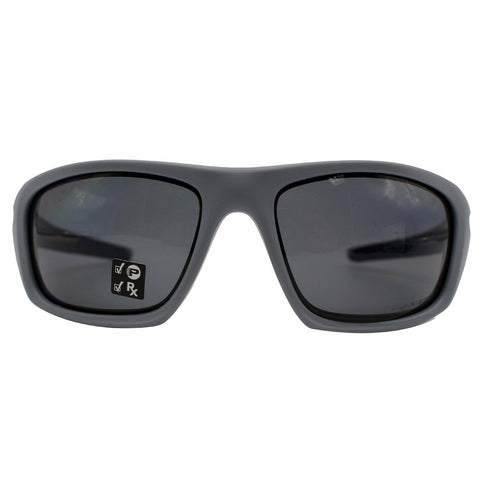OAKLEY OO9236-05 Valve Matte Fog Sunglasses Gray Polarized Lens