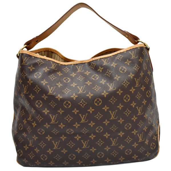 LOUIS VUITTON Delightful GM Monogram Canvas  Shoulder Bag Brown