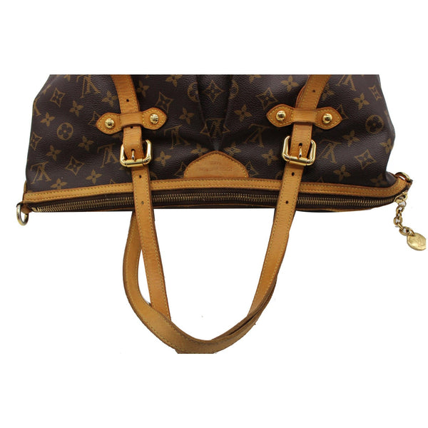 LOUIS VUITTON Palermo GM Monogram Canvas Tote Bag Brown