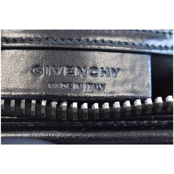 GIVENCHY Antigona Medium Leather Shoulder Bag Black