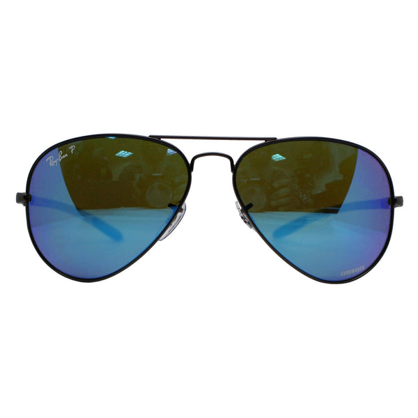 RAY-BAN RB8317CH-029/A1 Sunglasses Blue Mirror Polarized Chromance Lens