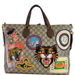 GUCCI Courrier Soft GG Supreme Tote Bag Beige 474083