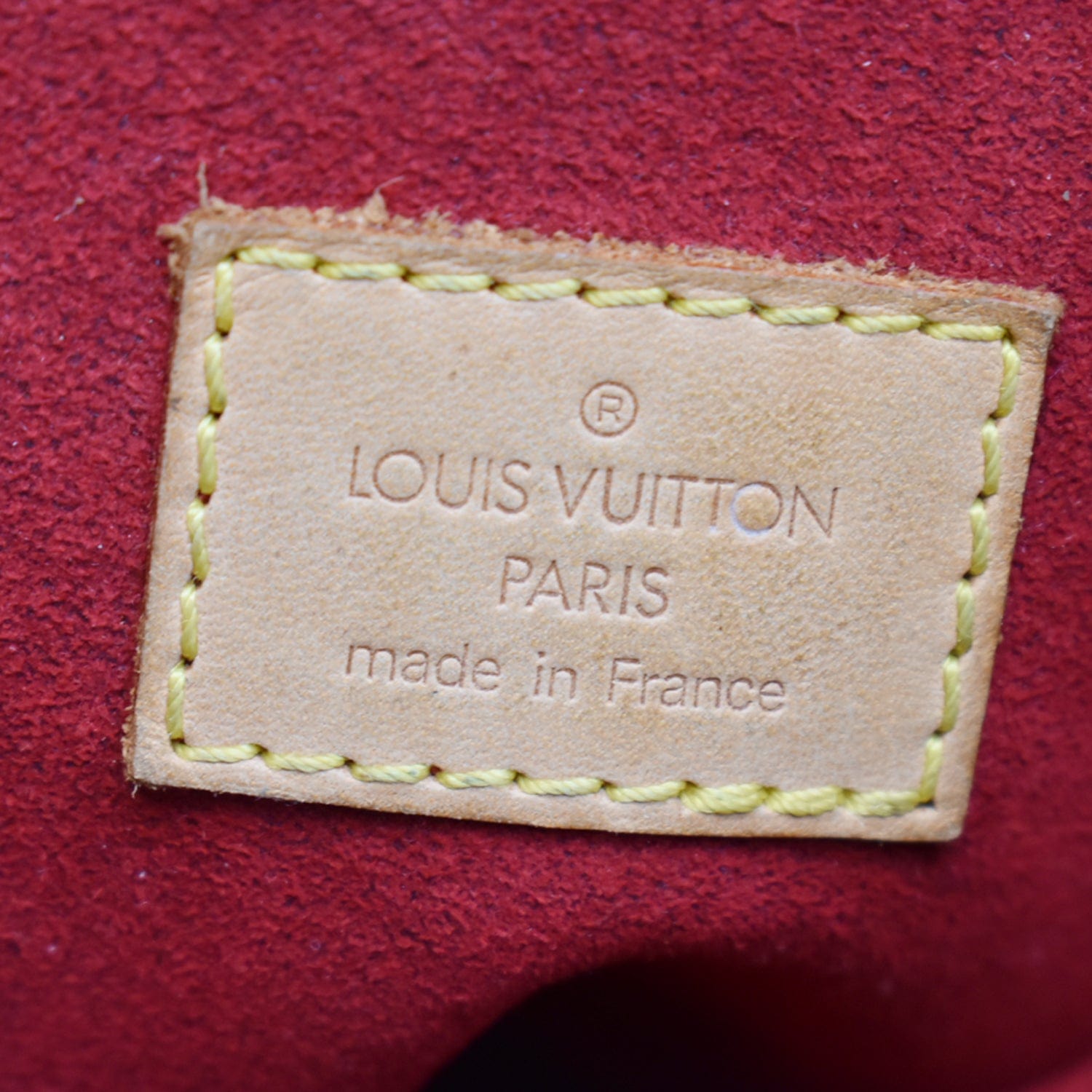 Louis Vuitton Croissant Hobo Zip 2le0108 Brown Coated Canvas