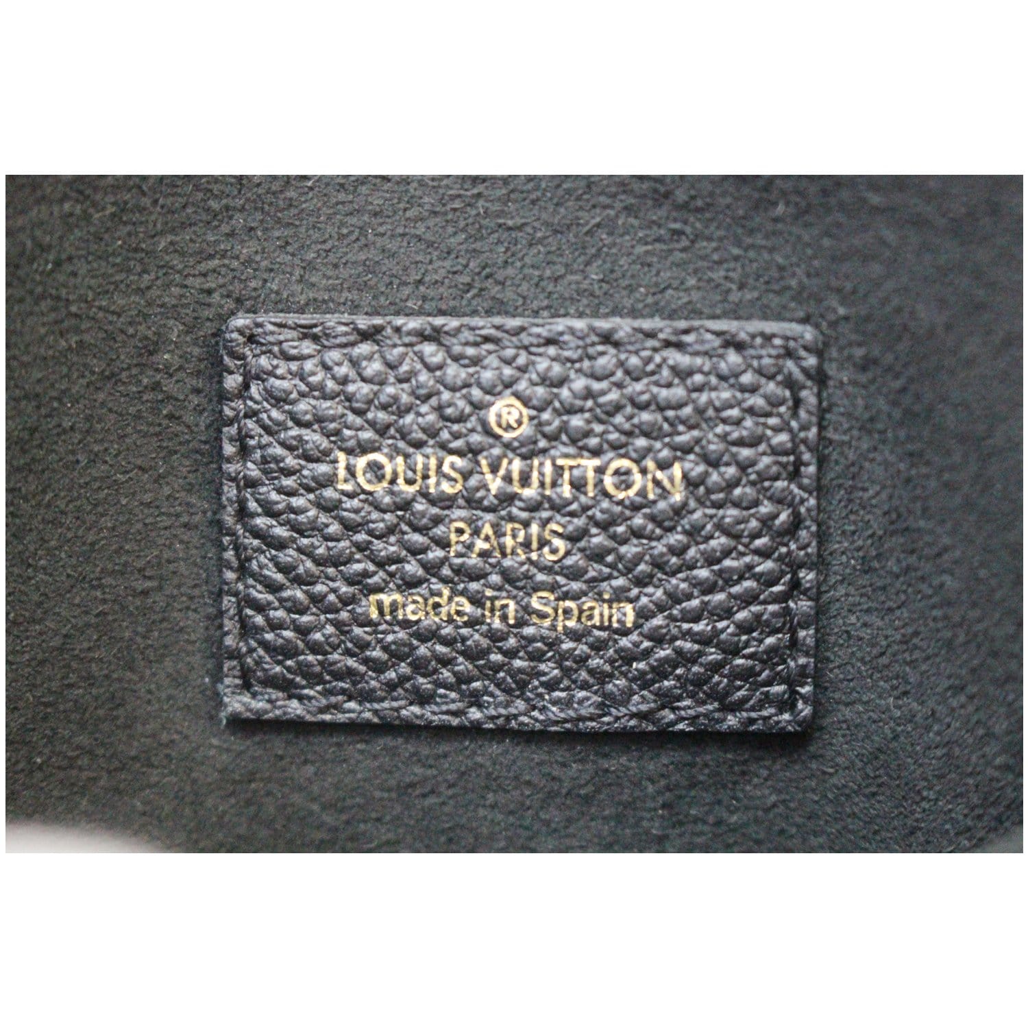 LOUIS VUITTON Monogram Surene BB Black 319322