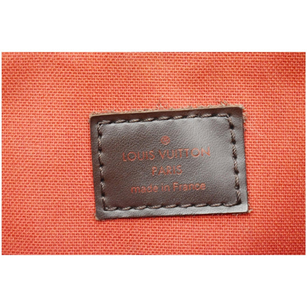 LOUIS VUITTON Bloomsbury PM Damier Ebene Crossbody Bag Brown