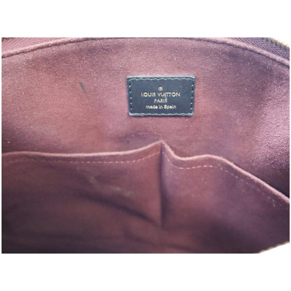 Louis Vuitton V MM Monogram Canvas Tote Shoulder Bag classic interior