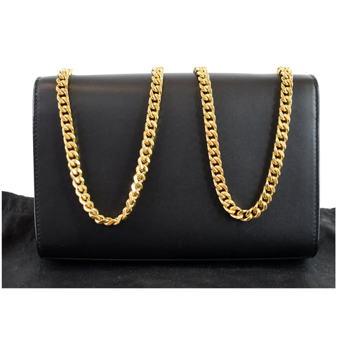 YVES SAINT LAURENT Kate Small Smooth Leather Crossbody Bag Black