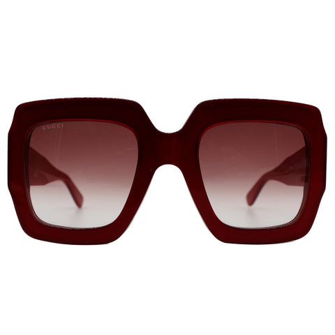 GUCCI GG0178S-005 Sunglasses Red Gradient Lens
