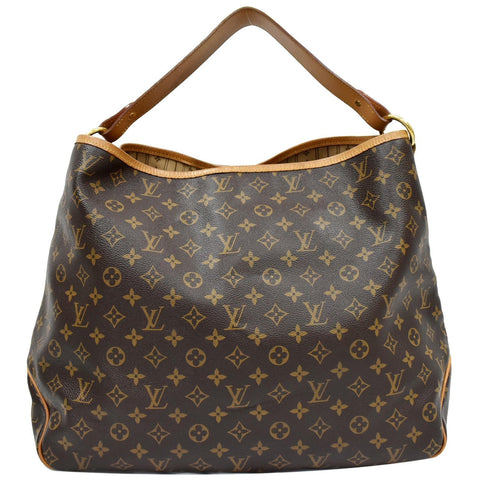 Louis Vuitton Delightful GM Monogram Canvas Shoulder Bag - backside view